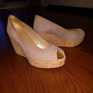 Stuart Weitzman Peep Toe Platform
