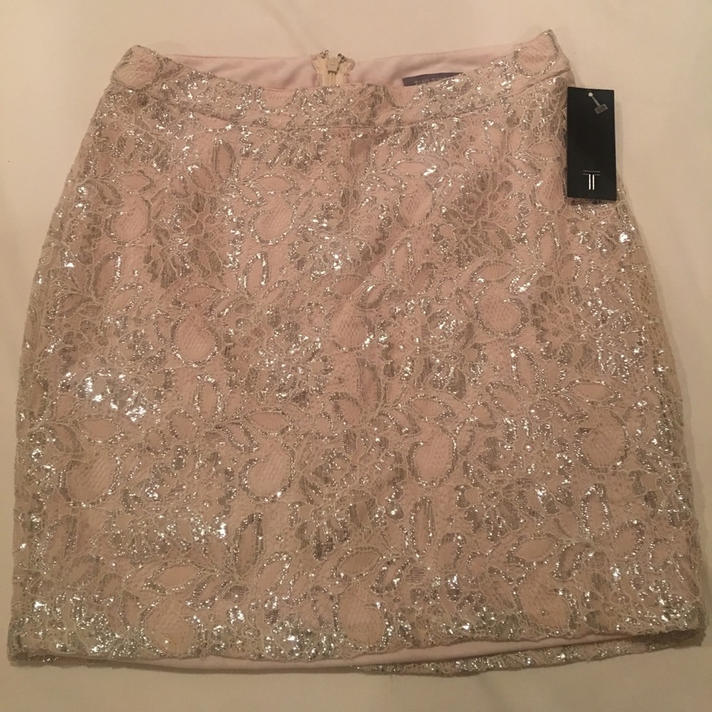 Sparkly lace mini skirt- NEW WITH TAG!