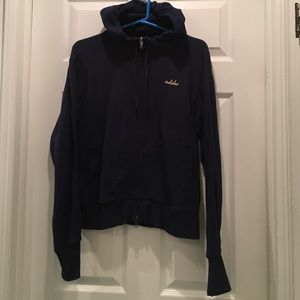 Navy Adidas Zippup Size L