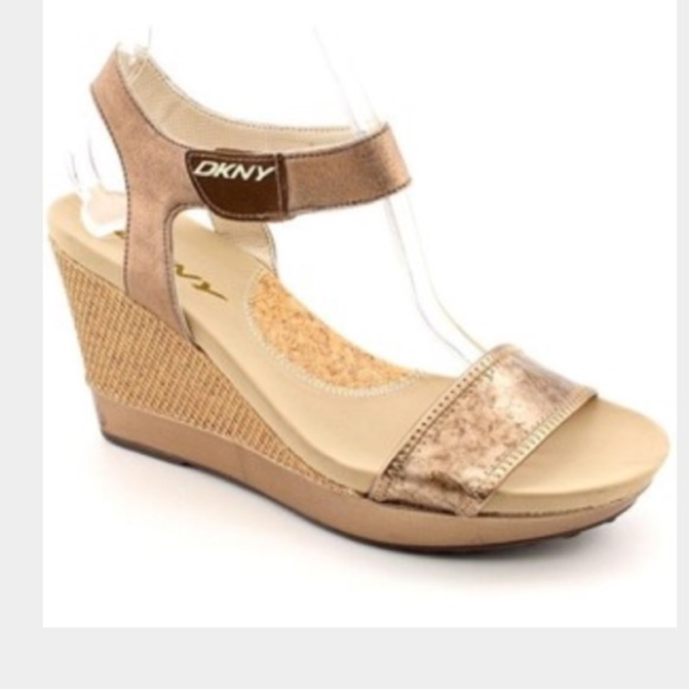 DKNY Hera wedge sandals