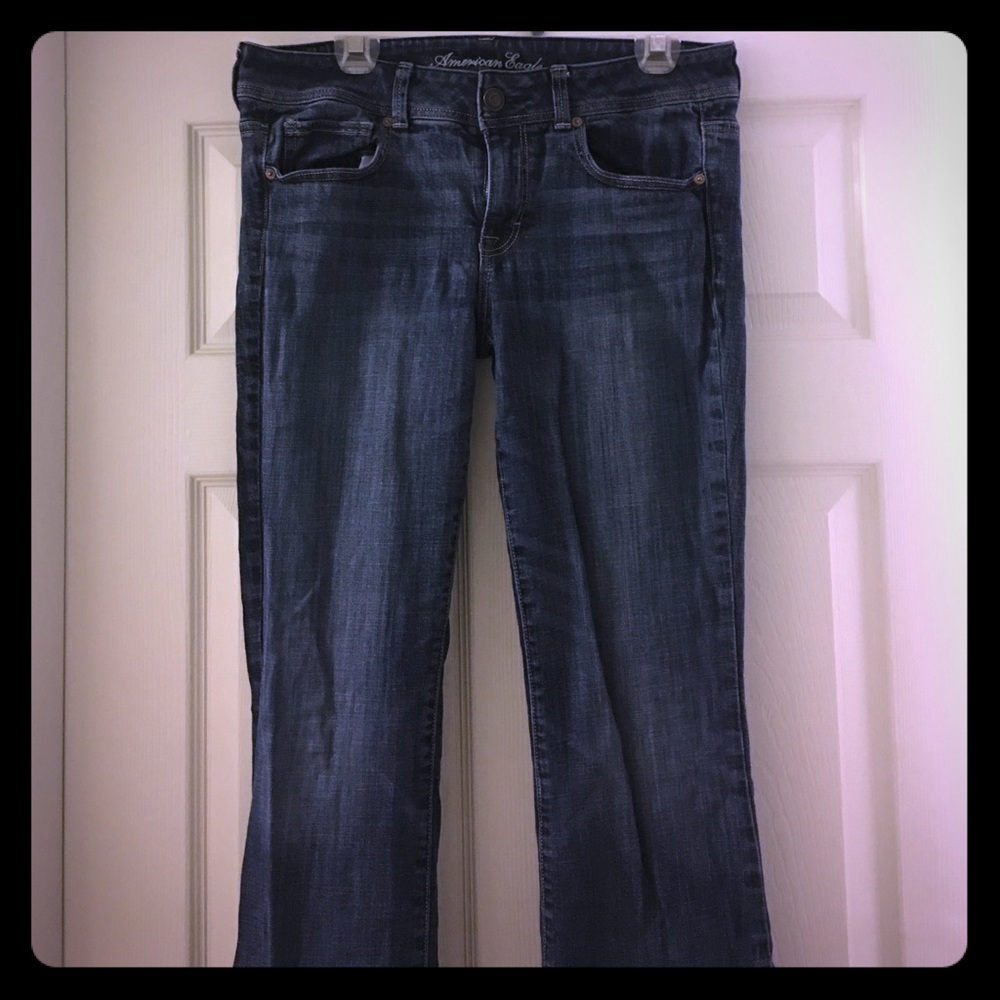 SOLDAmerican Eagle Stretch Original Boot Blue Jean
