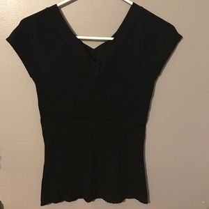 Black V Neck I.N.C short sleeve shirt. Size M