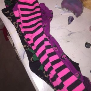 Betsey Johnson knee high bundle set