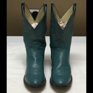 Women's Sanders Panhandles Slim Western Boots 6.5
