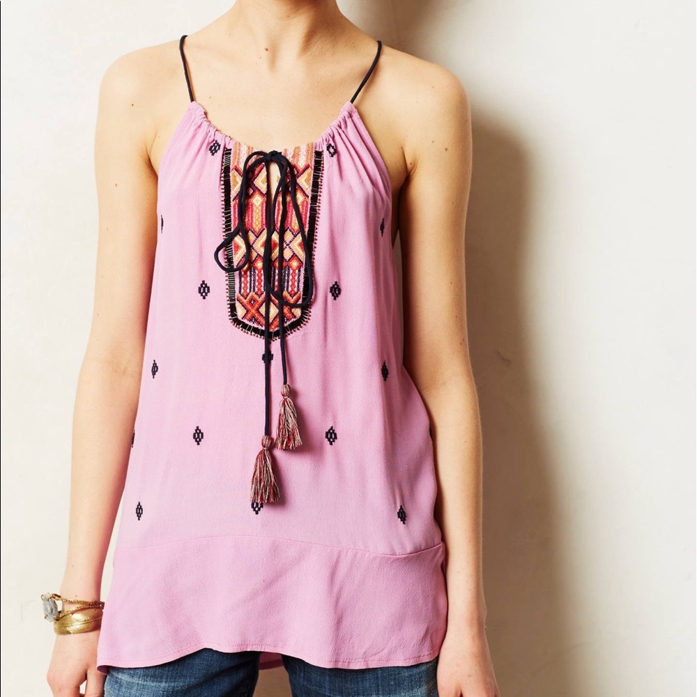 NWOT: Anthropologie Vanessa Virginia Anayet Tank