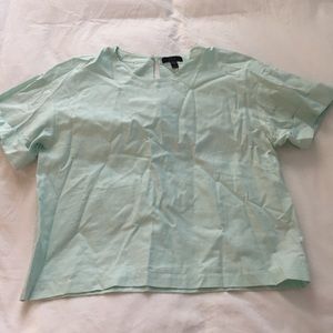 Jcrew oxford top - size 8! Hardly worn