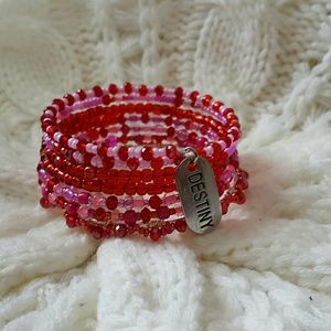 Memory wire bracelet