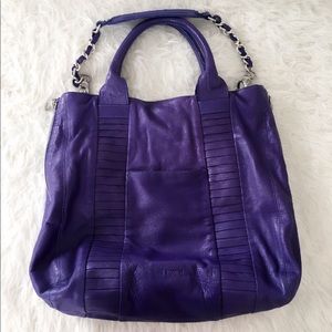 Pour La Victoire Cobalt Blue Tote