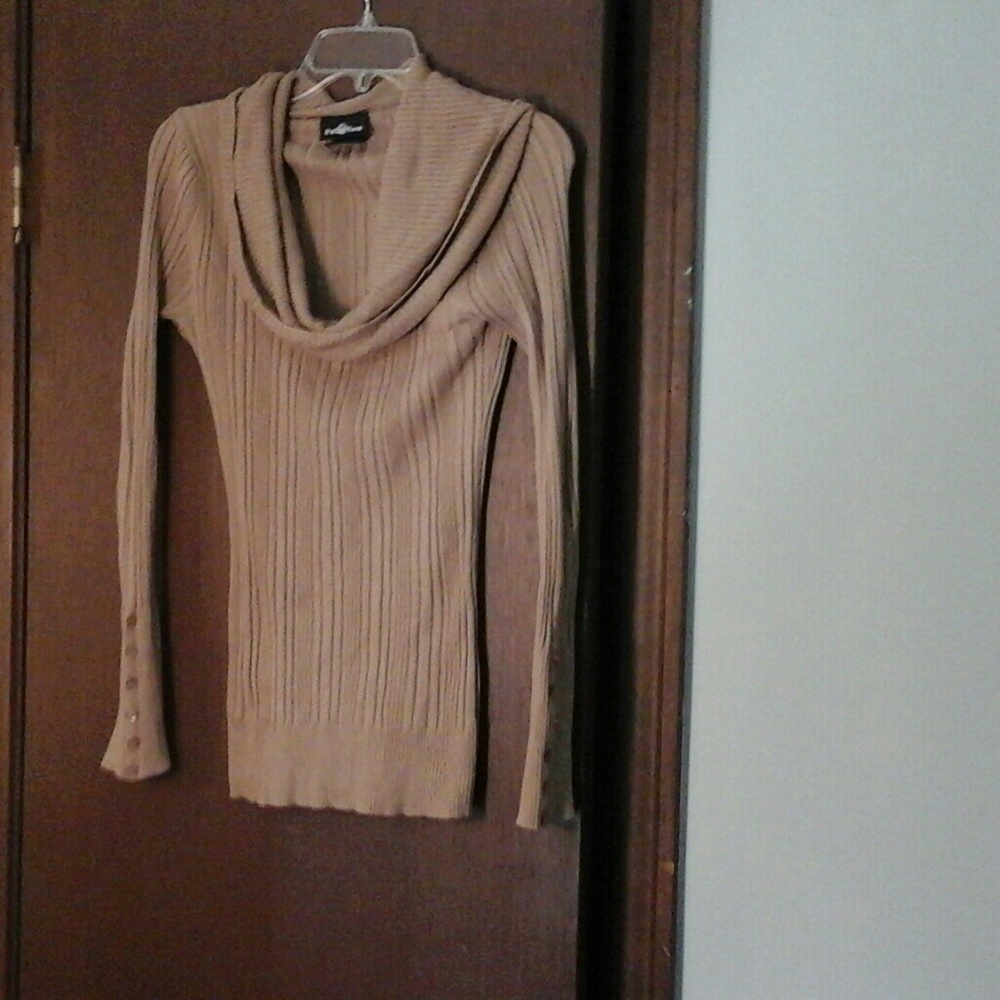 Cowl neck sweater