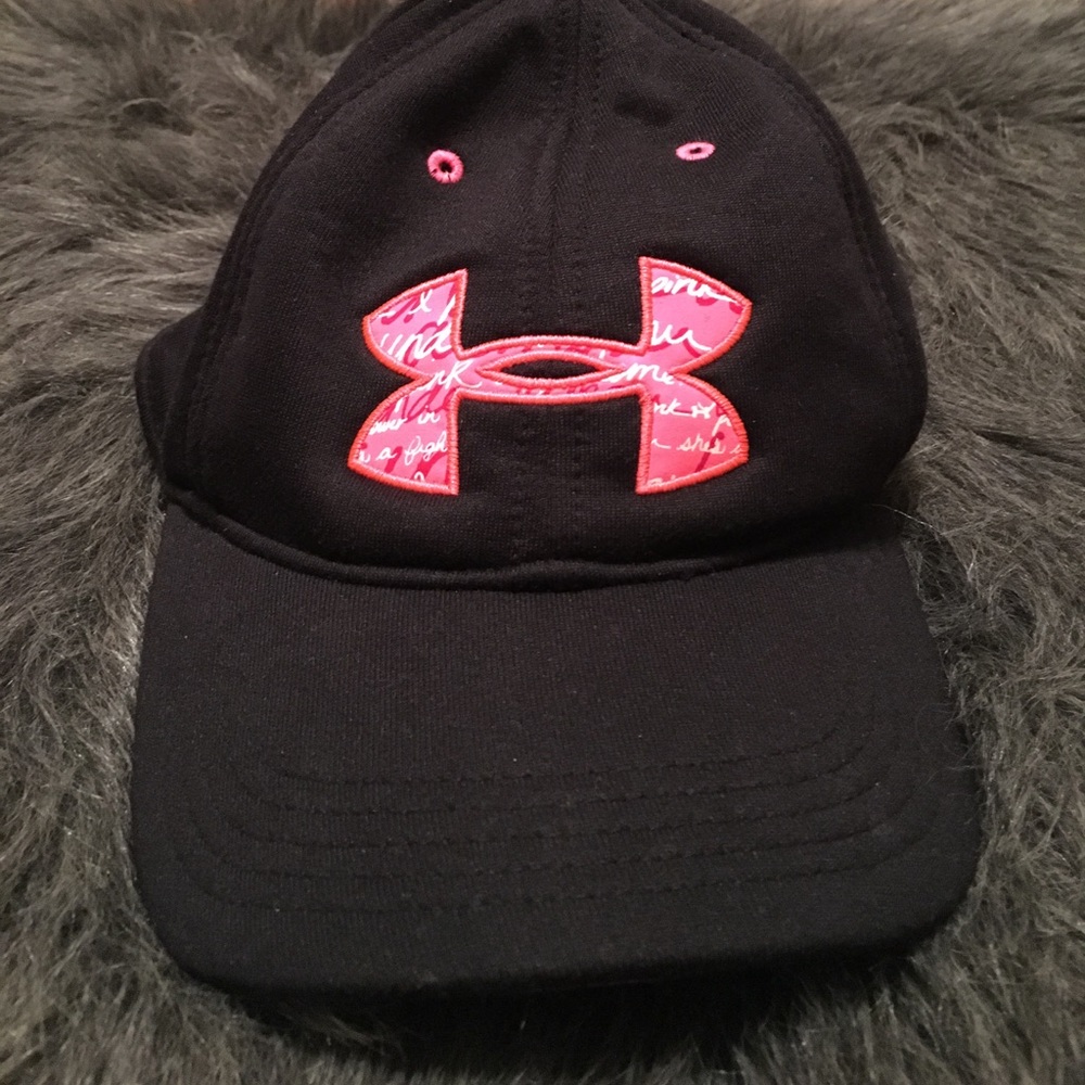 Under Armor breast cancer awareness hat