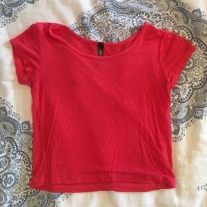 Hot Pink Crop Top