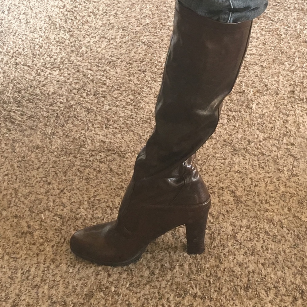 Franco Sarto medium brown boots