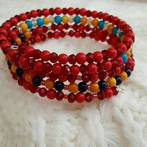 Memory wire bracelet