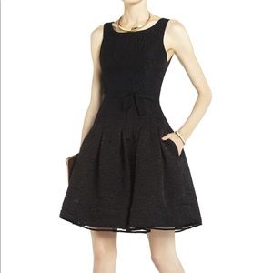 BCBG black Delphine cocktail dress