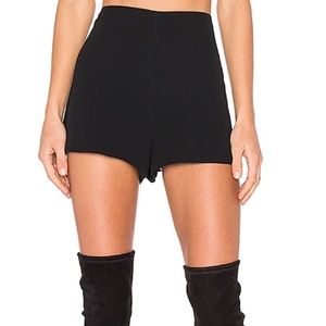 NWT Alexis Carrie Short in Black