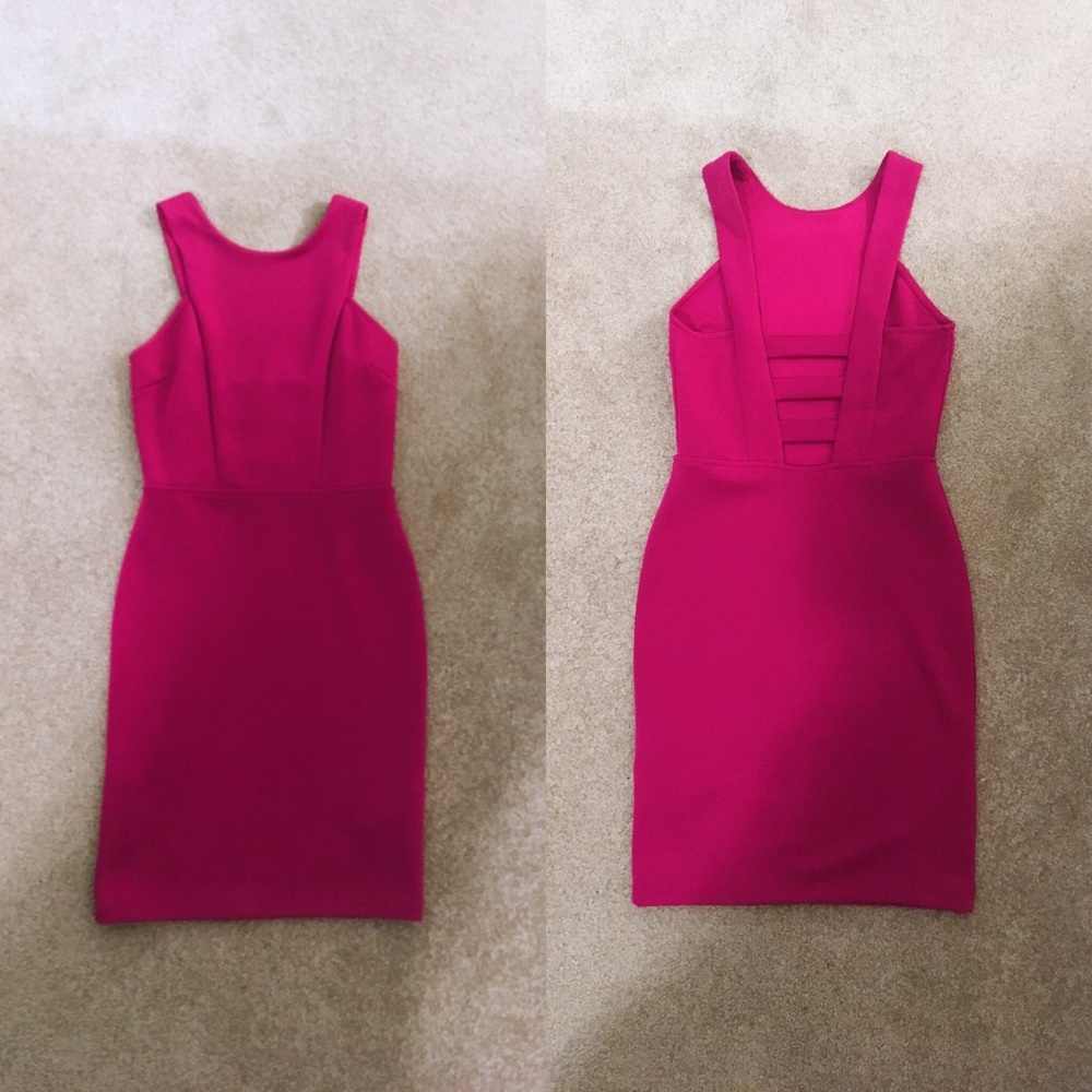 Magenta Forever 21 dress