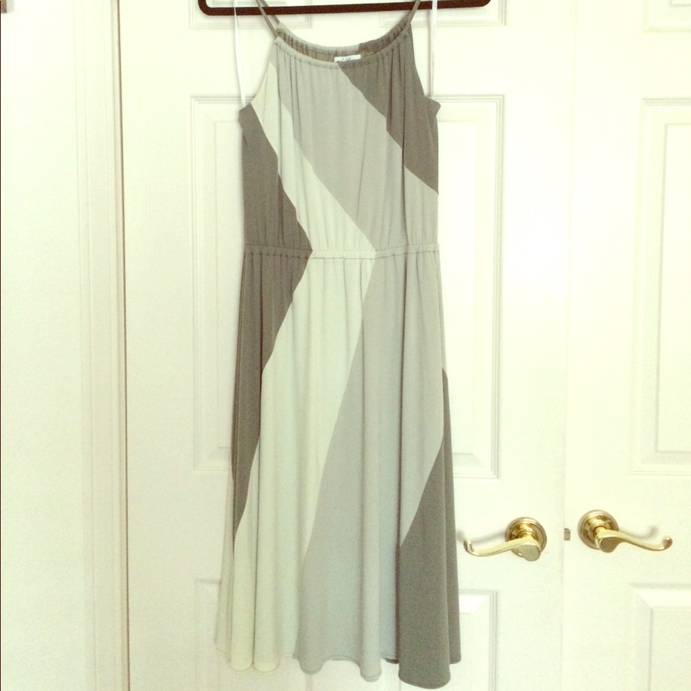Olive green dress