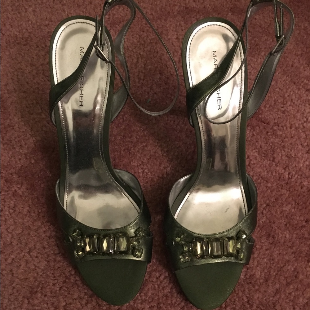 Size 10 Green Heels