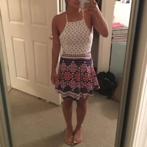 Multi print sundress