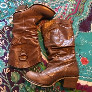 Steve Madden Gammbble slouchy boots