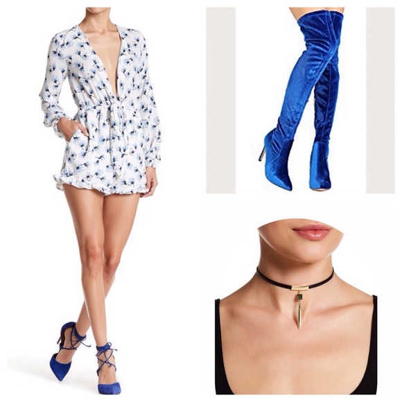 Lucca Couture Pants - Into the Wind romper by Lucca Couture