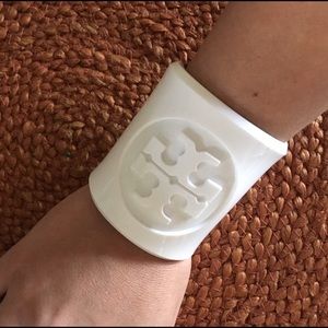 TORY BURCH white cuff NEVER WORN