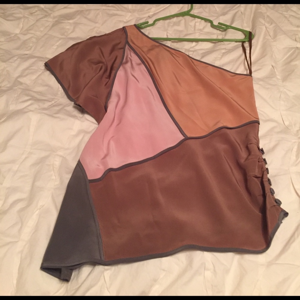 BCBGMaxazria off the shoulder top