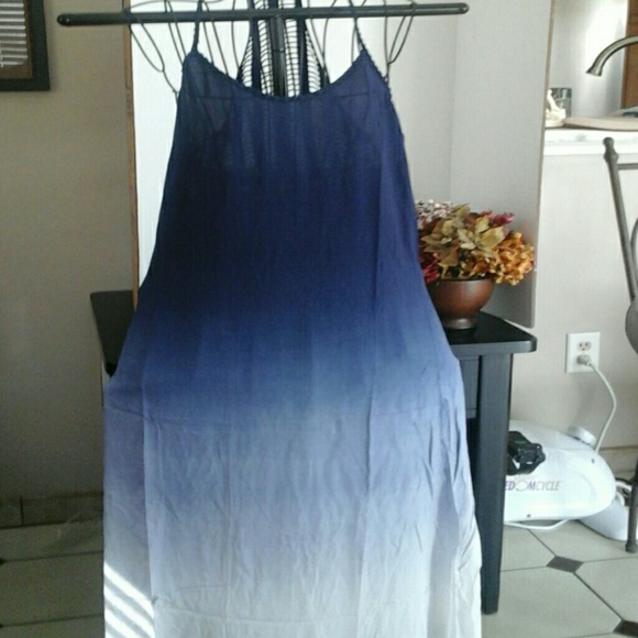 Ombre  Maxi Dress Indigo NWT - Picture 2 of 3