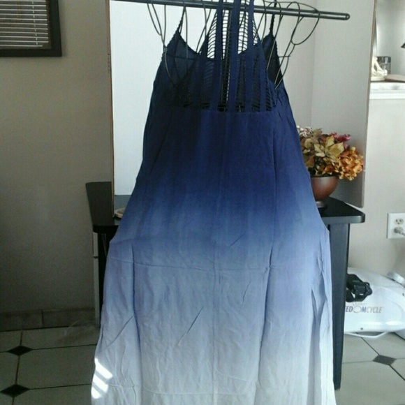 Ombre  Maxi Dress Indigo NWT - Picture 3 of 3