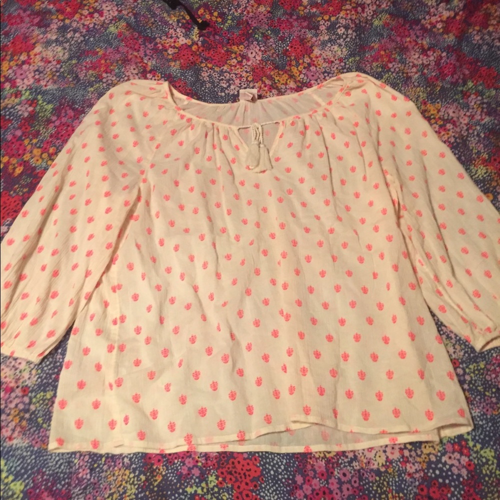 Bright a peasant top!!