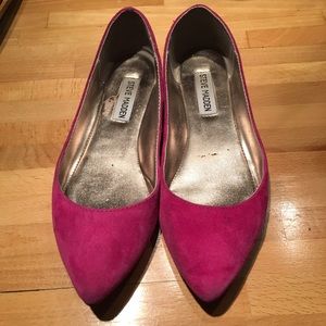 Steve Madden Haanna Hot Pink flats (size 7)