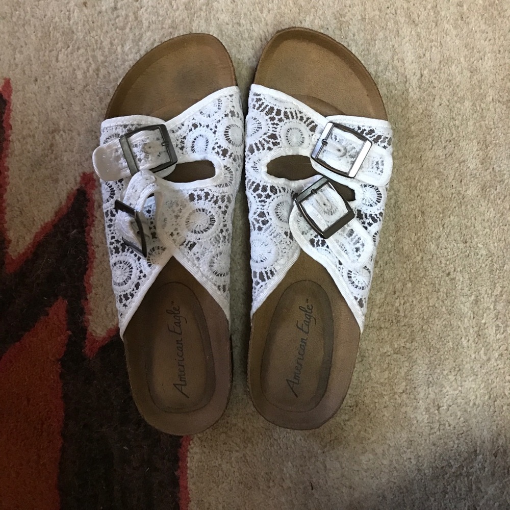 American Eagle Lace Birkenstocks