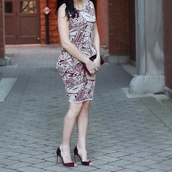 Eva Longoria Dresses - Eva Longoria side peplum dress. Eva Longoria Dresses - Eva Longoria side peplum dress.