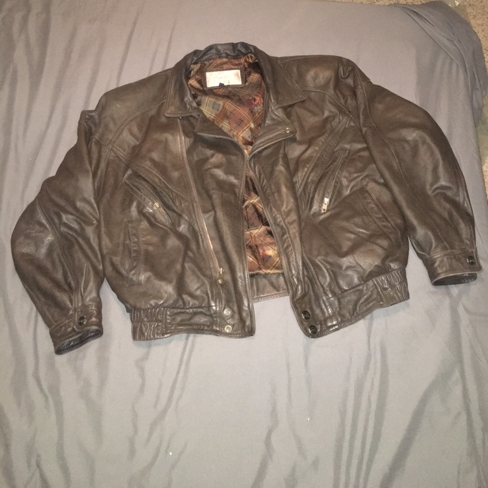 Brown Leather Jacket