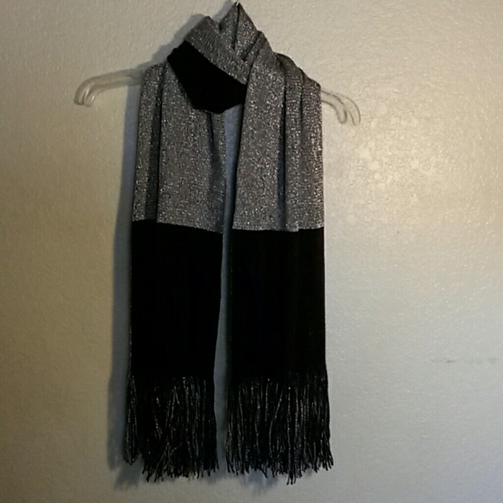 Purple Silver Scarf