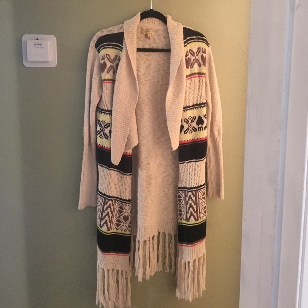 Long Cardigan Sweater