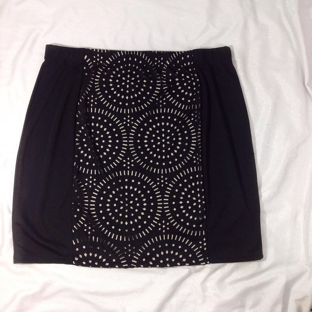 George Skirt with Laser Cut Front Panel