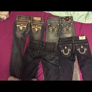Bundle of 4 designer jeans