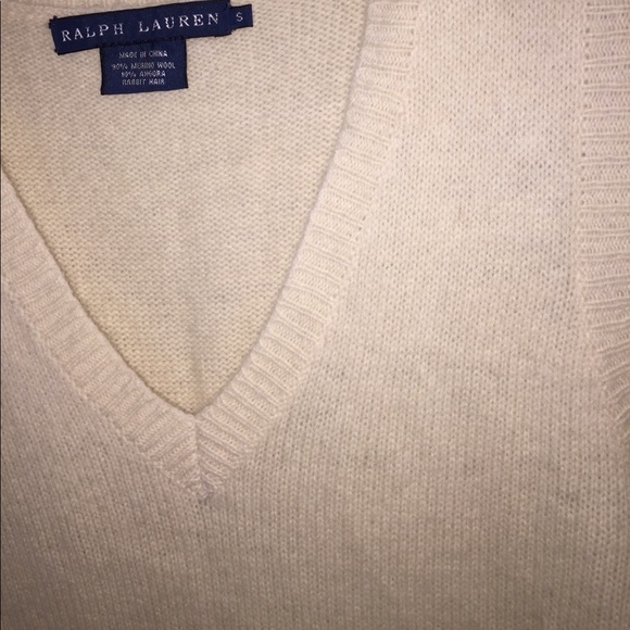 Ralph Lauren merino wool sleeveless sweater - Picture 3 of 3
