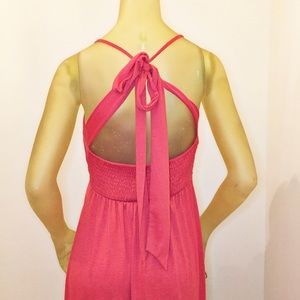 FOREVER 21 • Twenty One • coral maxi dress