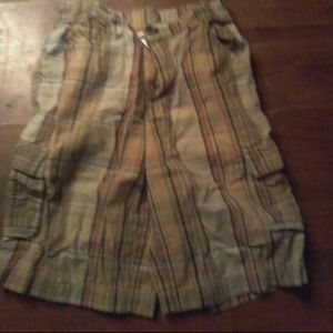 Boys plaid shorts