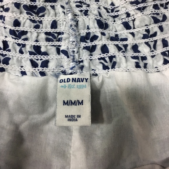 Old Navy skirt blue and white. - Picture 3 of 4