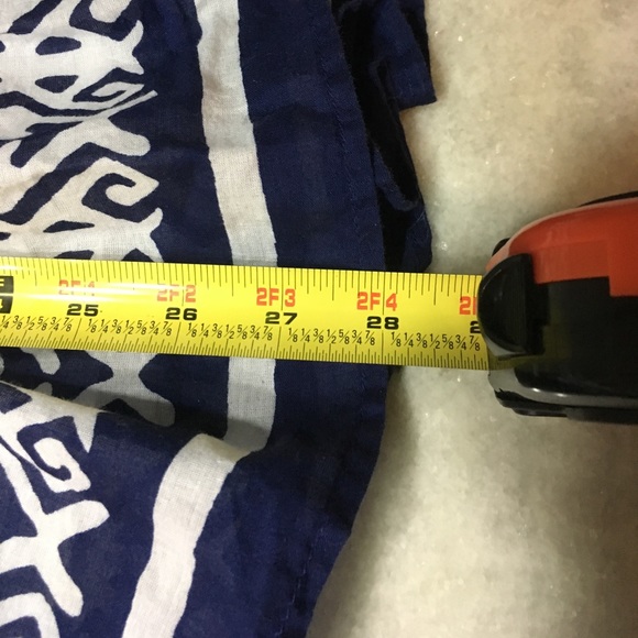 Old Navy skirt blue and white. - Picture 4 of 4