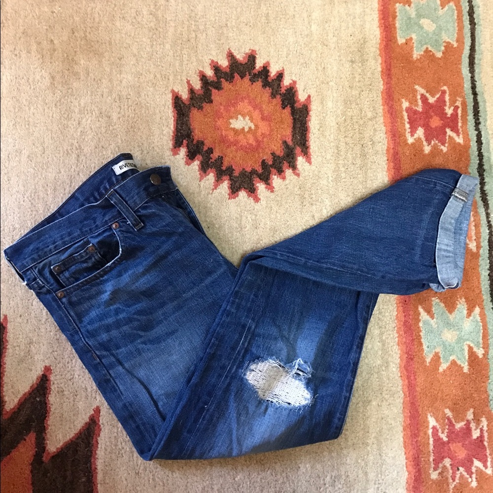 Madewell Rivet & Thread boyfriend jeans