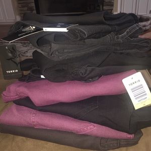 Set of 7 Torrid Jeggings