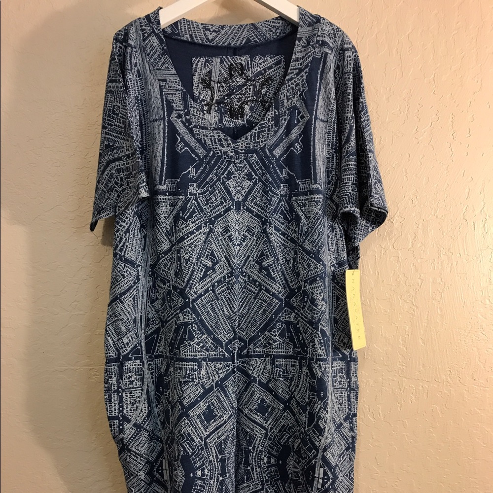 NWT tea length Nanavettee dress