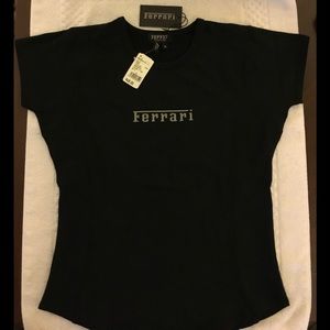 Black Lady Ferrari T-Shirt
