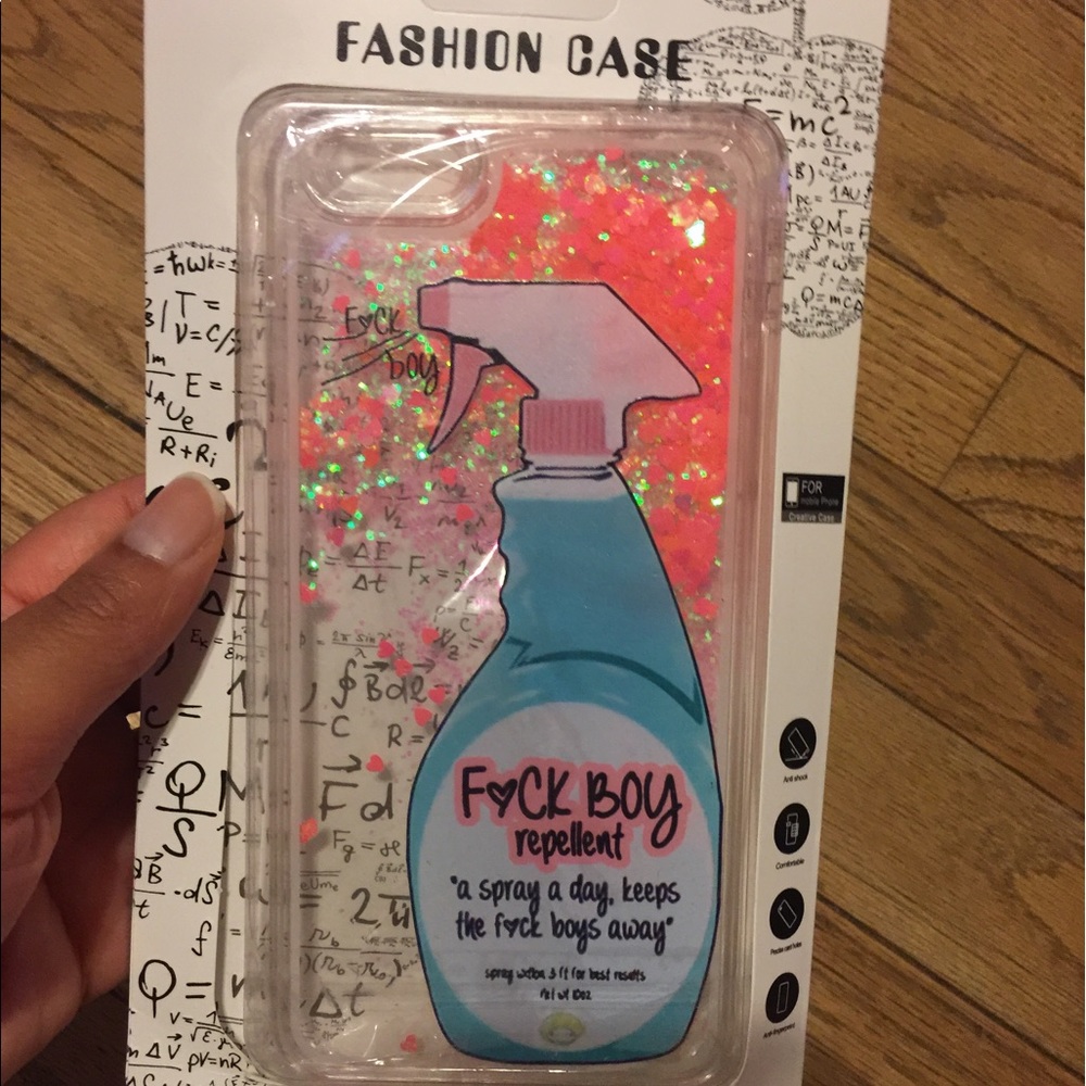 Brand new iPhone 6 Plus glitter one of a kind case