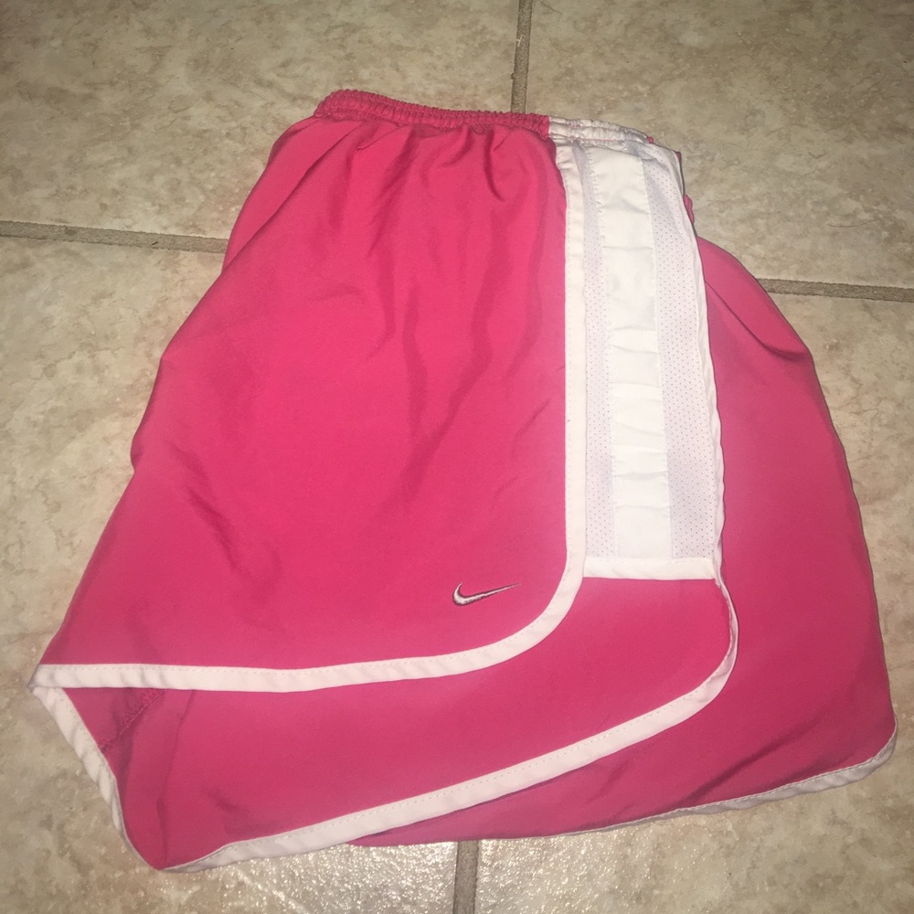 Large Pink Nike shorts