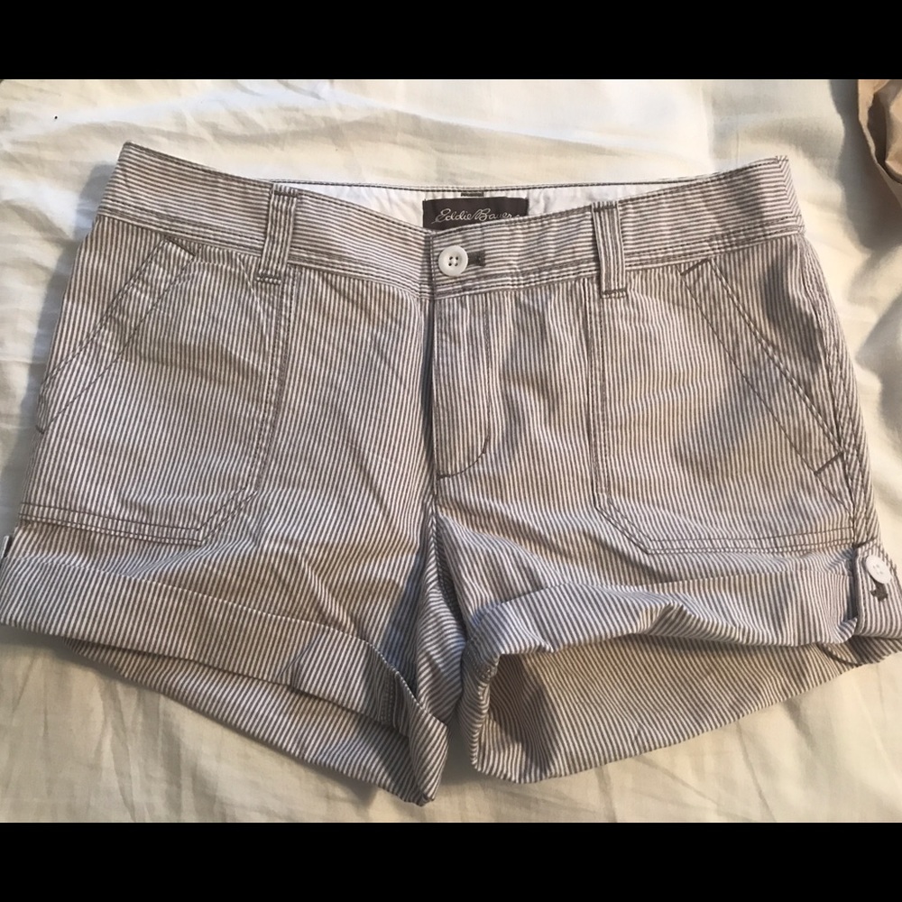 Brand New Eddie Bauer Striped Shorts